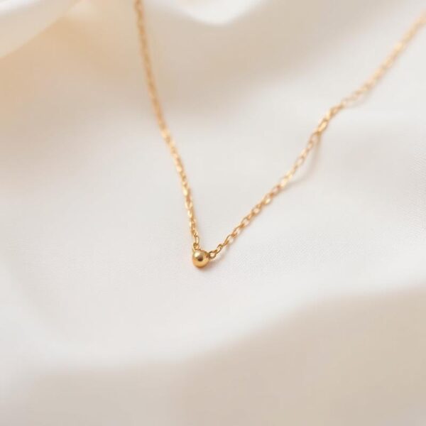 Minimalist Gold Pendant